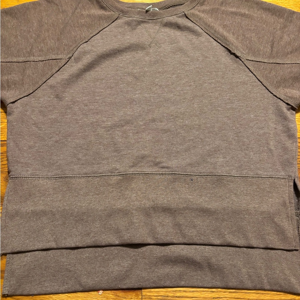 Hippie Rose Brown Crewneck Sweater - Picture 5 of 9